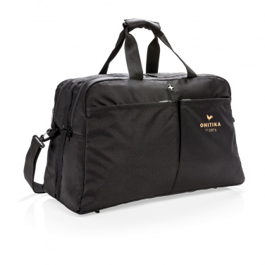 Logo trade advertising products picture of: Swiss Peak RFID duffle with suitcase opening