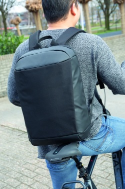 Logotrade promotional giveaway picture of: Madrid anti-theft RFID USB laptop backpack PVC free