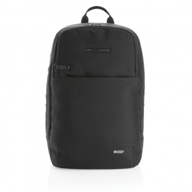 Logotrade promotional gift picture of: Swiss Peak laptop backpack with UV-C steriliser pocket