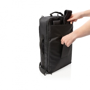 Logotrade advertising product image of: Swiss peak convertible travel backpack PVC free