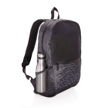 Logo trade advertising products image of: AWARE™ RPET Reflective laptop backpack