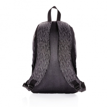 Logotrade promotional item picture of: AWARE™ RPET Reflective laptop backpack