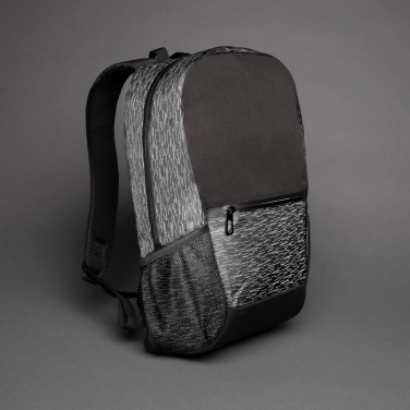 Logo trade advertising products picture of: AWARE™ RPET Reflective laptop backpack