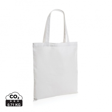 Logo trade promotional item photo of: Impact AWARE™ Recycled cotton tote 145g
