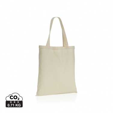 Logotrade advertising products photo of: Impact AWARE™ Recycled cotton tote 145g