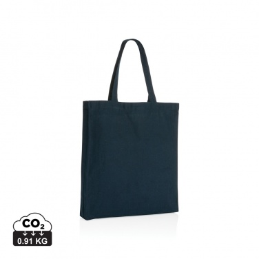 Logo trade promotional giveaways image of: Impact AWARE™ Recycled cotton tote w/bottom 145g
