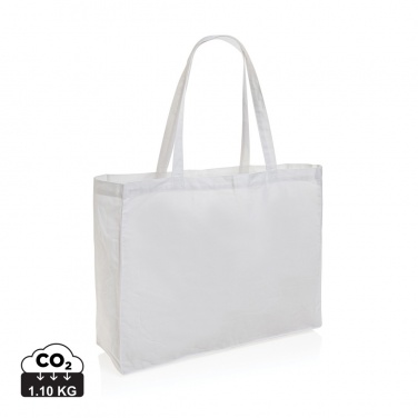 Logo trade promotional giveaways image of: Impact AWARE™ Recycled cotton shopper 145g