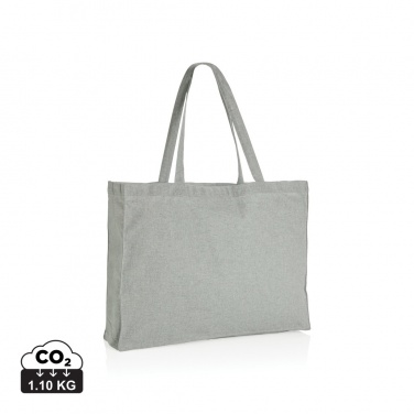 Logo trade business gift photo of: Impact AWARE™ Recycled cotton shopper 145g