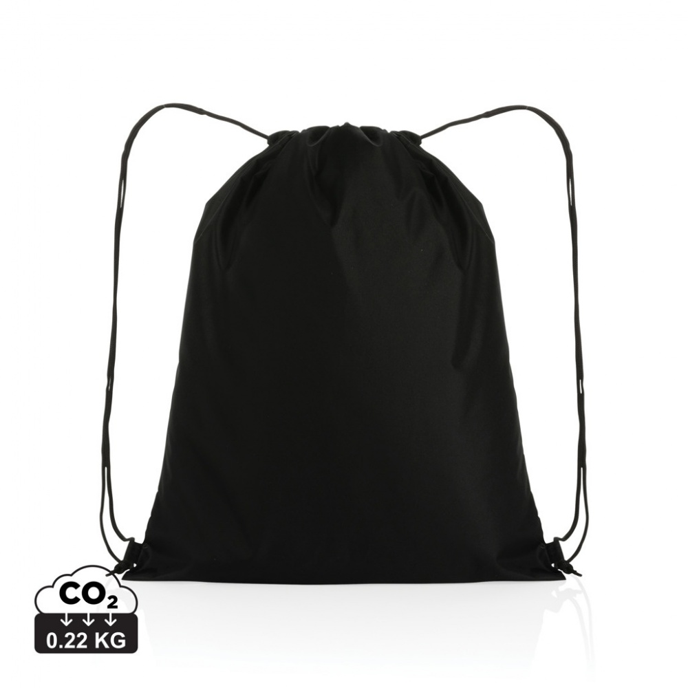 Logo trade promotional items image of: Impact AWARE™ RPET 190T drawstring bag