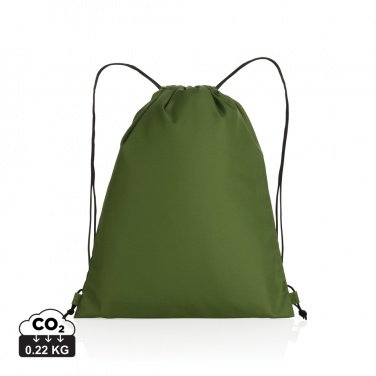 Logo trade advertising product photo of: Impact AWARE™ RPET 190T drawstring bag