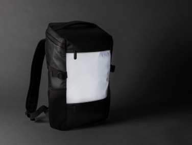 Logotrade promotional giveaways photo of: PU high visibility easy access 15.6" laptop backpack