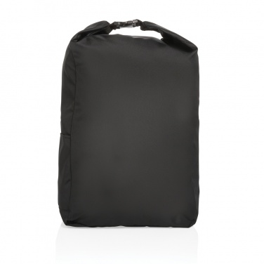 Logo trade advertising product photo of: Impact AWARE™ RPET lightweight rolltop backpack
