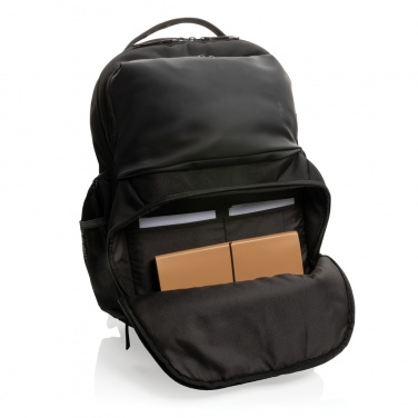 Logotrade corporate gift image of: Swiss Peak AWARE™ RPET 15.6 inch commuter backpack