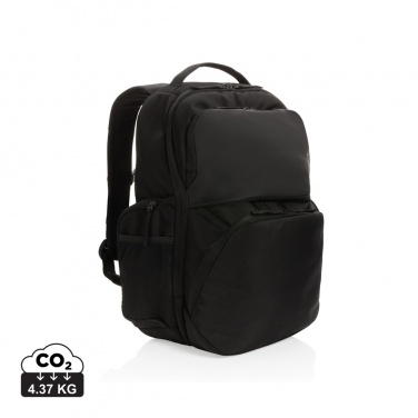 Logo trade promotional gifts image of: Swiss Peak AWARE™ RPET 15.6 inch commuter backpack