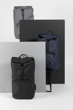 Logotrade advertising products photo of: Impact AWARE™ RPET water resistant 15.6" laptop backpack
