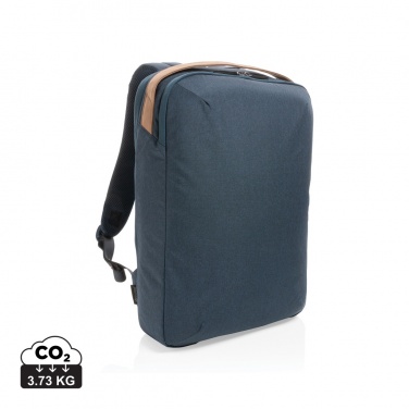Logo trade promotional gift photo of: Impact AWARE™ 300D two tone deluxe 15.6" laptop backpack