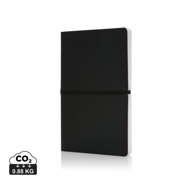 Logotrade promotional giveaway picture of: Deluxe softcover A5 notebook