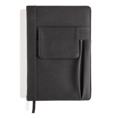 Logotrade promotional merchandise image of: Notebook with phone pocket