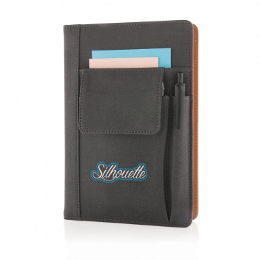 Logotrade promotional gifts photo of: Notebook with phone pocket