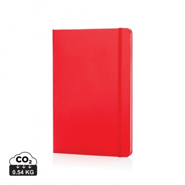 Logo trade advertising products image of: Classic hardcover notebook A5