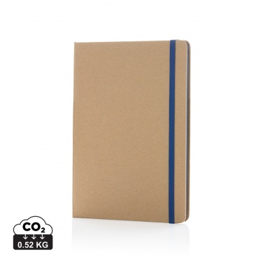 Logo trade advertising products image of: A5 kraft notebook