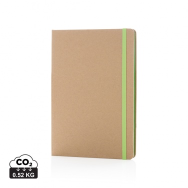 Logo trade corporate gifts image of: A5 kraft notebook