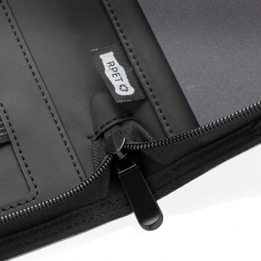 Logotrade business gift image of: Air 5W wireless charging portfolio A4 w/ 5000 mAh powerbank