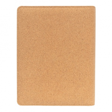 Logotrade advertising product image of: Deluxe cork portfolio A5 with pen