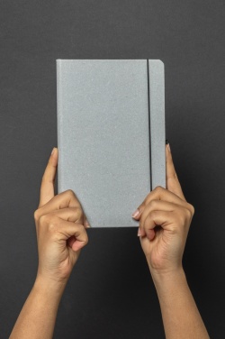 Logotrade promotional products photo of: Recycled leather hardcover notebook A5