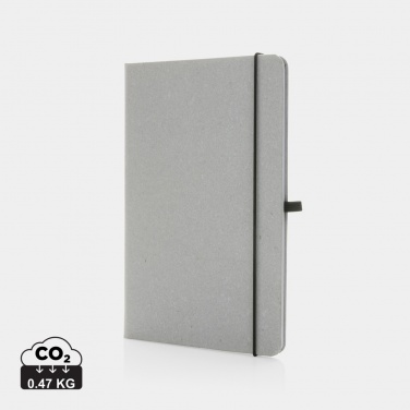 Logotrade promotional item picture of: Recycled leather hardcover notebook A5