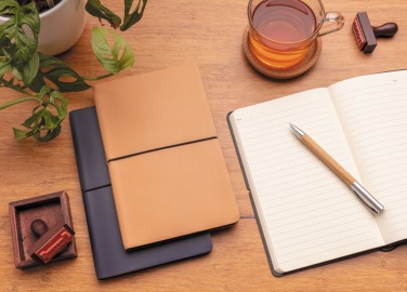 Logotrade promotional gift image of: Modern deluxe softcover A5 notebook