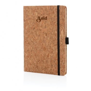 Logotrade promotional gift image of: Cork hardcover notebook A5