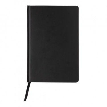 Logo trade promotional giveaways image of: A5 Impact stone paper hardcover notebook