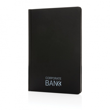Logotrade promotional product image of: A5 Impact stone paper hardcover notebook