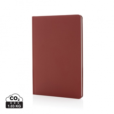 Logotrade promotional item picture of: A5 Impact stone paper hardcover notebook
