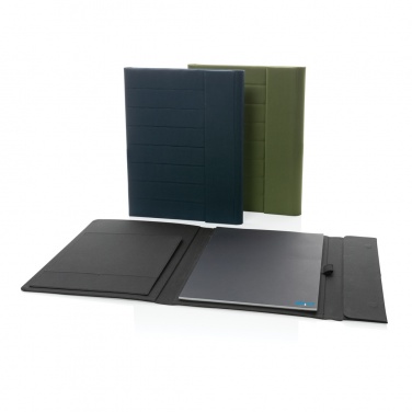 Logo trade corporate gifts picture of: Impact Aware™ A4 portfolio with magnetic closure