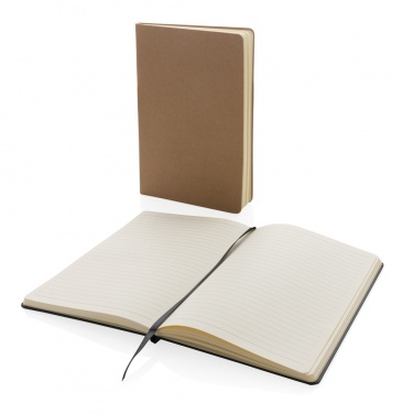 Logo trade promotional giveaways image of: A5 hardcover notebook