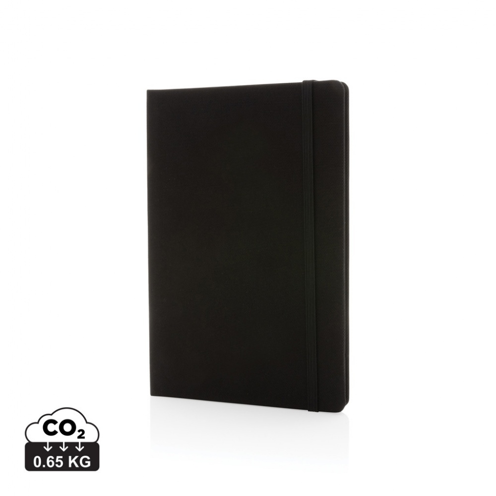 Logo trade promotional merchandise picture of: GRS certified RPET A5 notebook