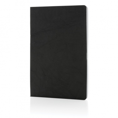 Logo trade promotional item photo of: Salton A5 GRS certified recycled paper notebook