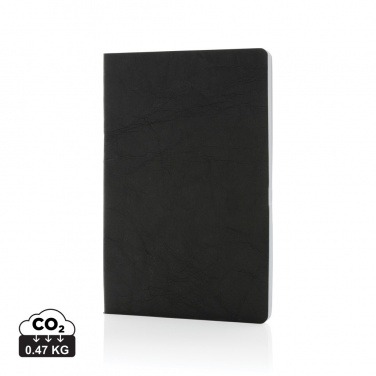 Logotrade corporate gift picture of: Salton A5 GRS certified recycled paper notebook