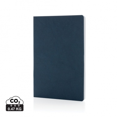 Logotrade promotional item image of: Salton A5 GRS certified recycled paper notebook