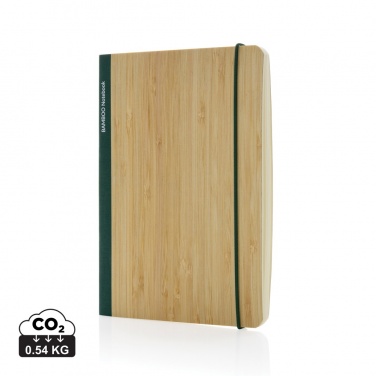 Logotrade promotional merchandise picture of: Scribe bamboo A5 Notebook