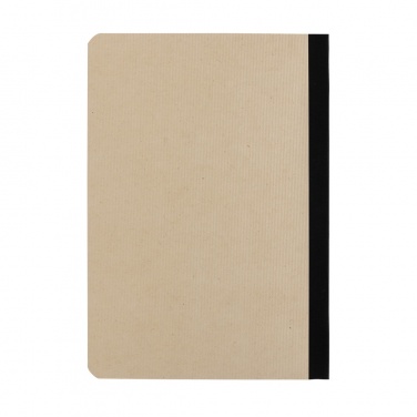 Logo trade promotional merchandise photo of: Stylo Sugarcane paper A5 Notebook