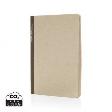 Logotrade promotional giveaways photo of: Stylo Sugarcane paper A5 Notebook