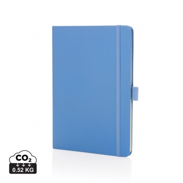 Logo trade promotional products image of: Sam A5 RCS certified bonded leather classic notebook