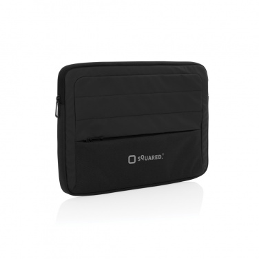 Logotrade promotional products photo of: Armond AWARE™ RPET 15.6 inch laptop sleeve