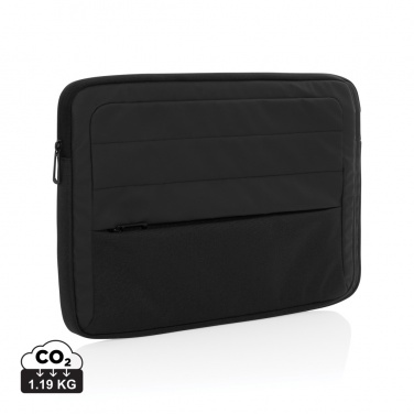 Logotrade promotional item image of: Armond AWARE™ RPET 15.6 inch laptop sleeve