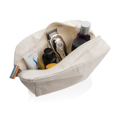 Logotrade promotional items photo of: Impact Aware™ 285 gsm rcanvas toiletry bag undyed
