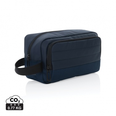 Logo trade promotional gift photo of: Armond AWARE™ RPET toiletry bag