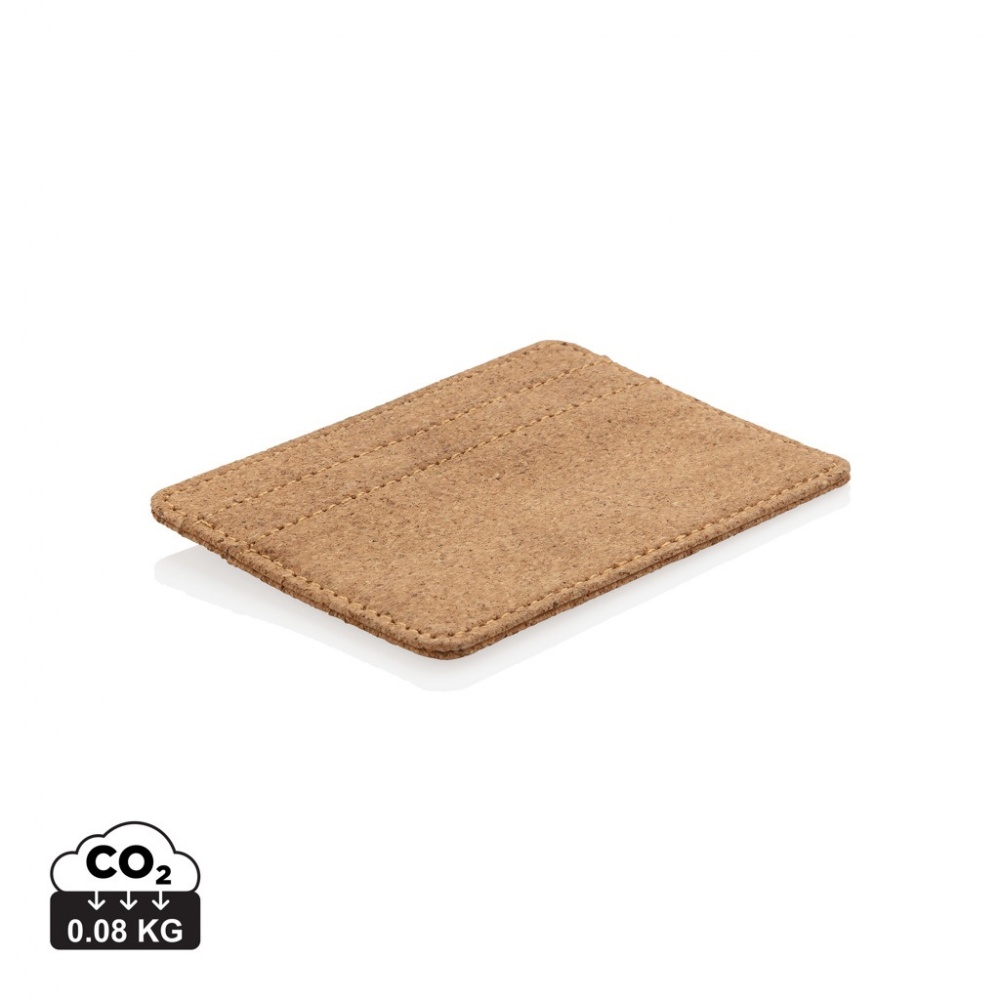 Logo trade promotional giveaway photo of: Cork secure RFID slim wallet